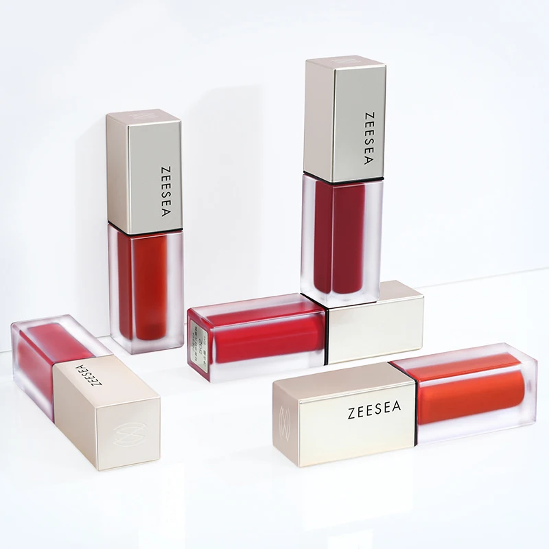 ZEESEA цветной питательный матовый Набор губной помады для макияжа женщин легкий в