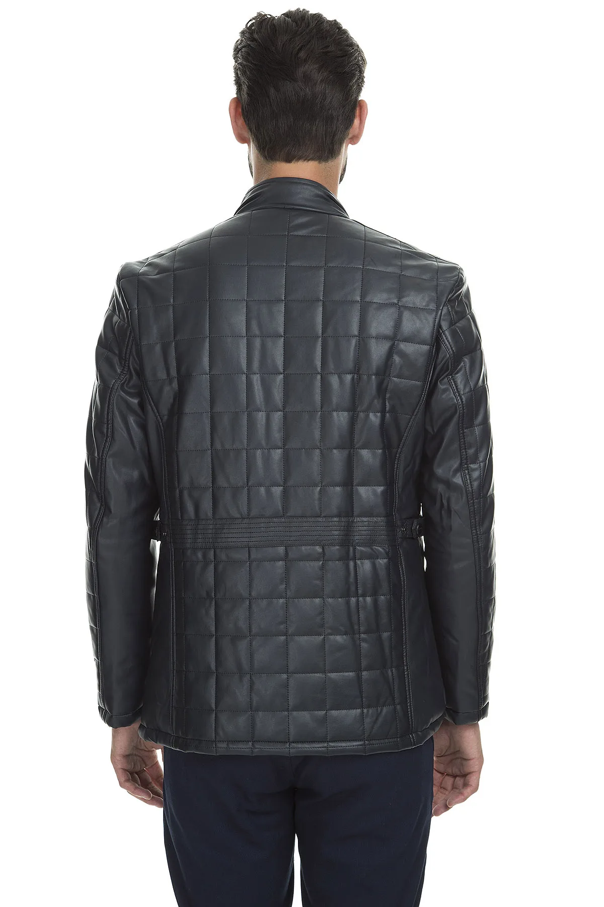 Мужская кожаная куртка из искусственной кожи Pierre Cardin PCSE180501|Куртки искуственной