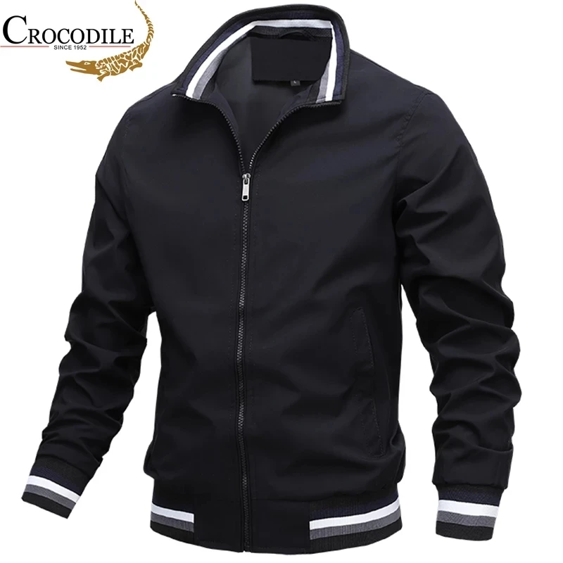 

Male casual waterproof military jacket male top Jackets men's clothing casual brand zipper coat stand collar outerwear