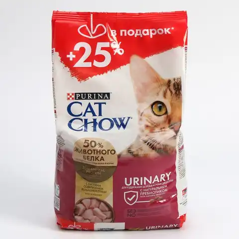 Акция +25%! Сухой корм CAT CHOW для кошек, профилактика МКБ, 2 кг
