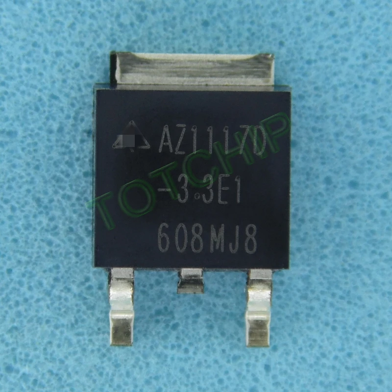 5шт AZ1117D-3.3E1 TO252 Стабилизатор 3.3В 1А