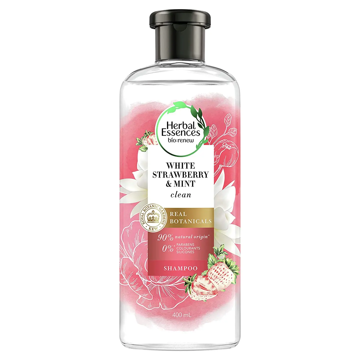 

Herbal Essences Paraben Free Shampoo Coconut Argan Oil Morocco White Strawberry Mint Golden Moringa Passion Flower 400 Ml