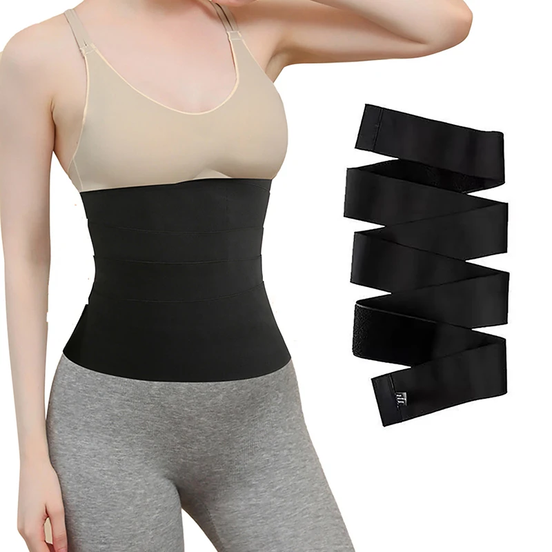 

Bandage Wrap Waist Trainer Women Slimming Tummy Wrap Belt Resistance Band Slimming Tummy Belt Corset Top Stretch Waist Cinchers