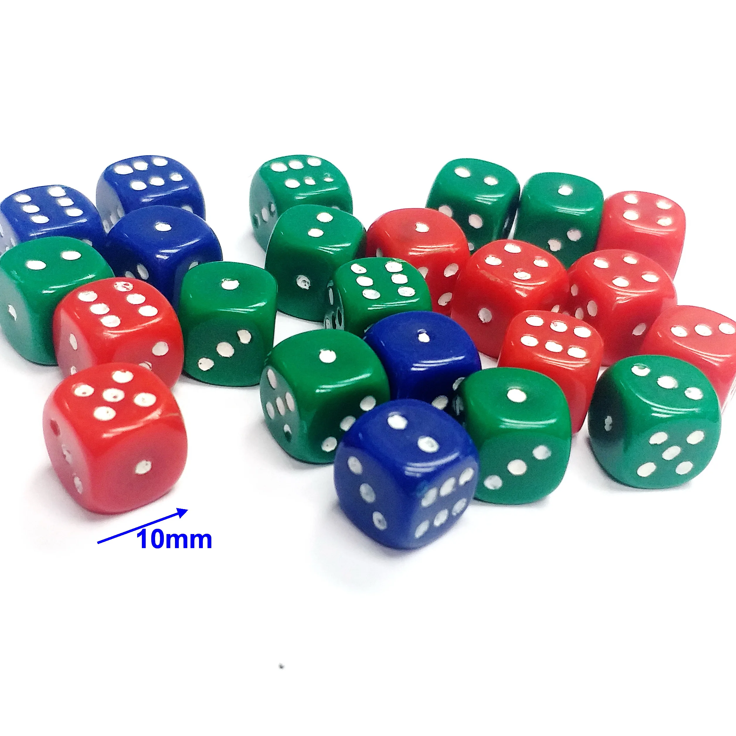 

10 pc 10mm game cube Dices Boys Girls Kids Birthday Party Joke Pinata Toys Home Game toy Use Favors gift bag Gag party loot