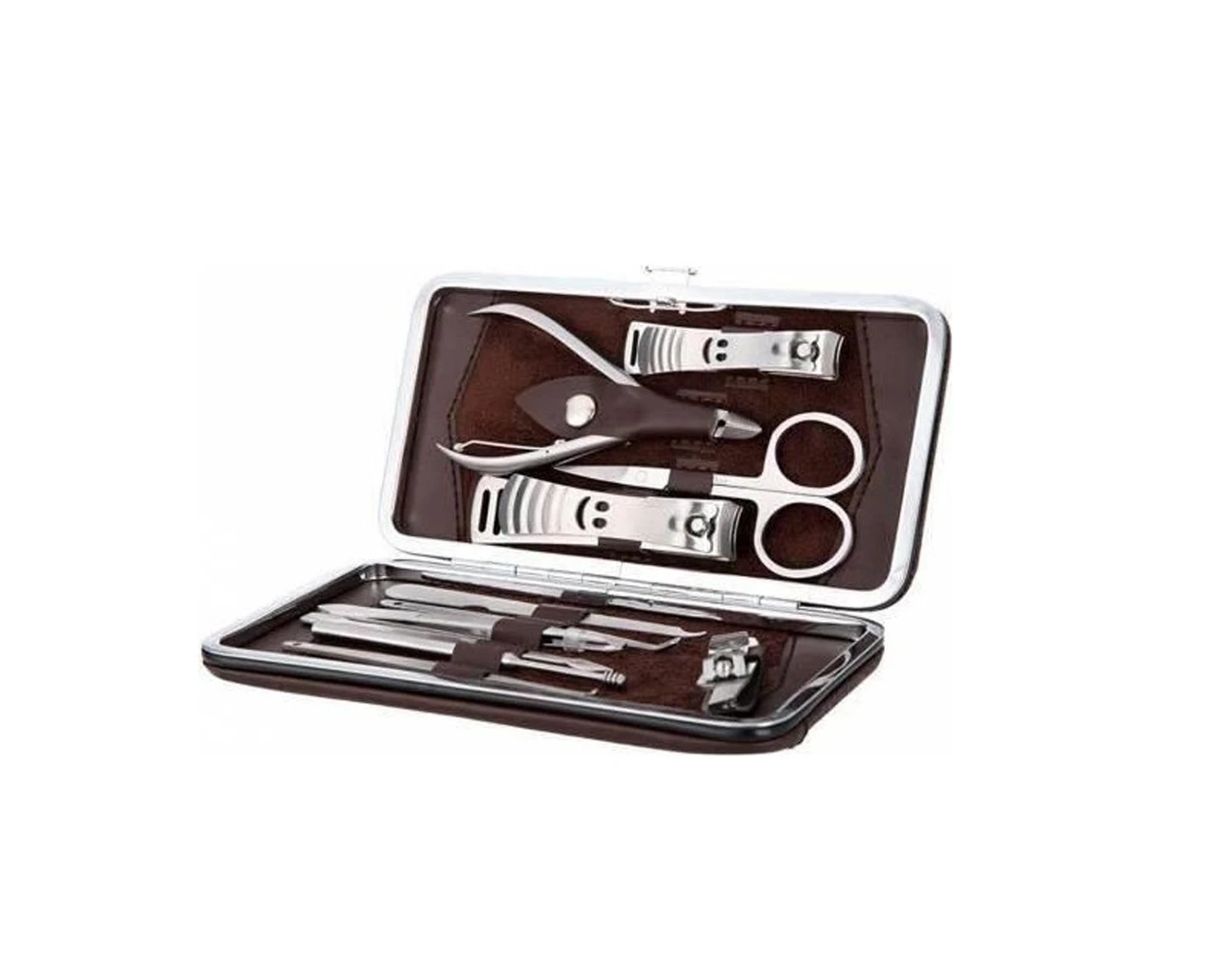 

Manicure Set Nail Cutter Pedicure Scissors Set 13 Pieces Portable Nail Clipper Tool Set With Travel Case Kit