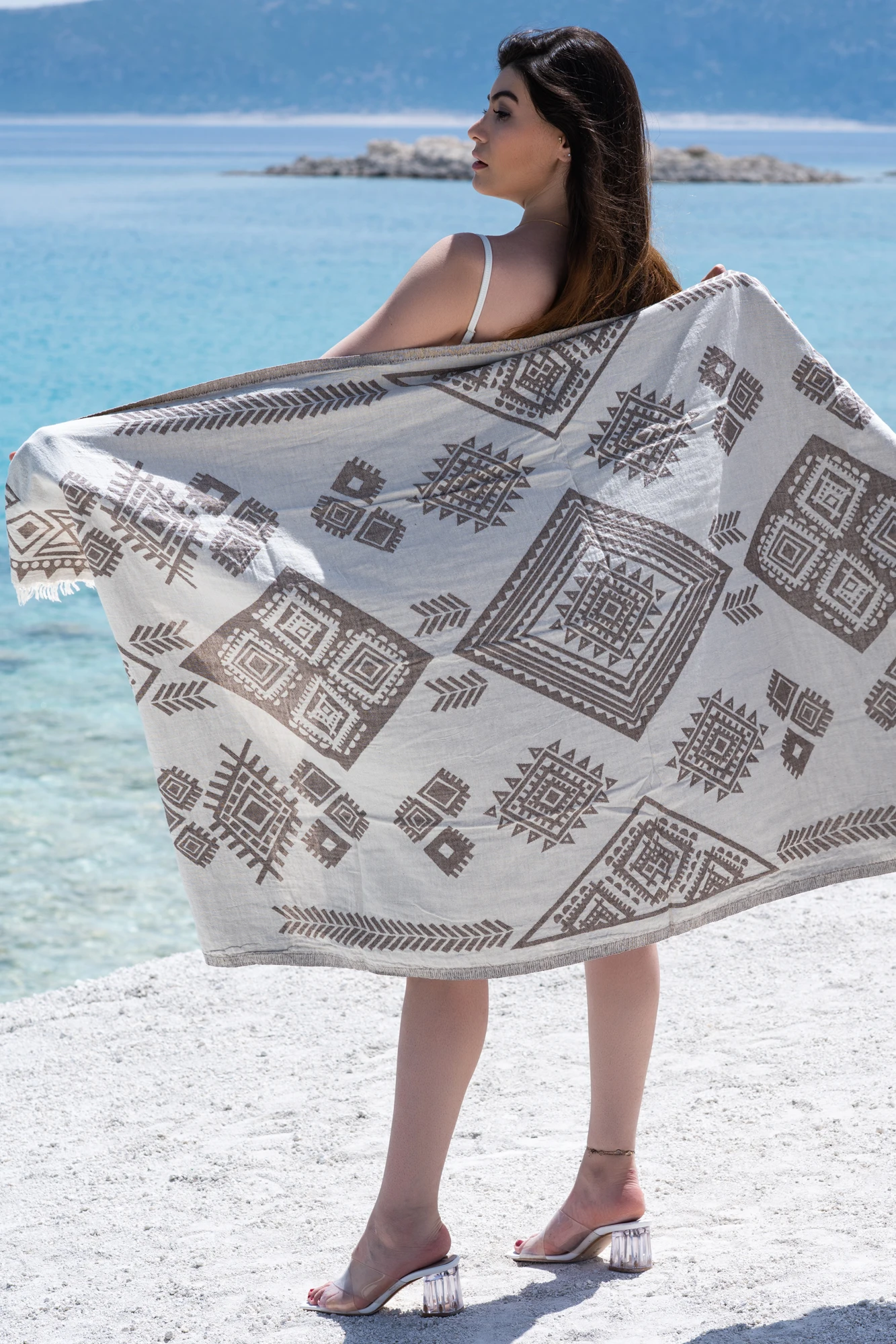 

Beach Towel %100 Cotton Turkish Towel Peshtemal