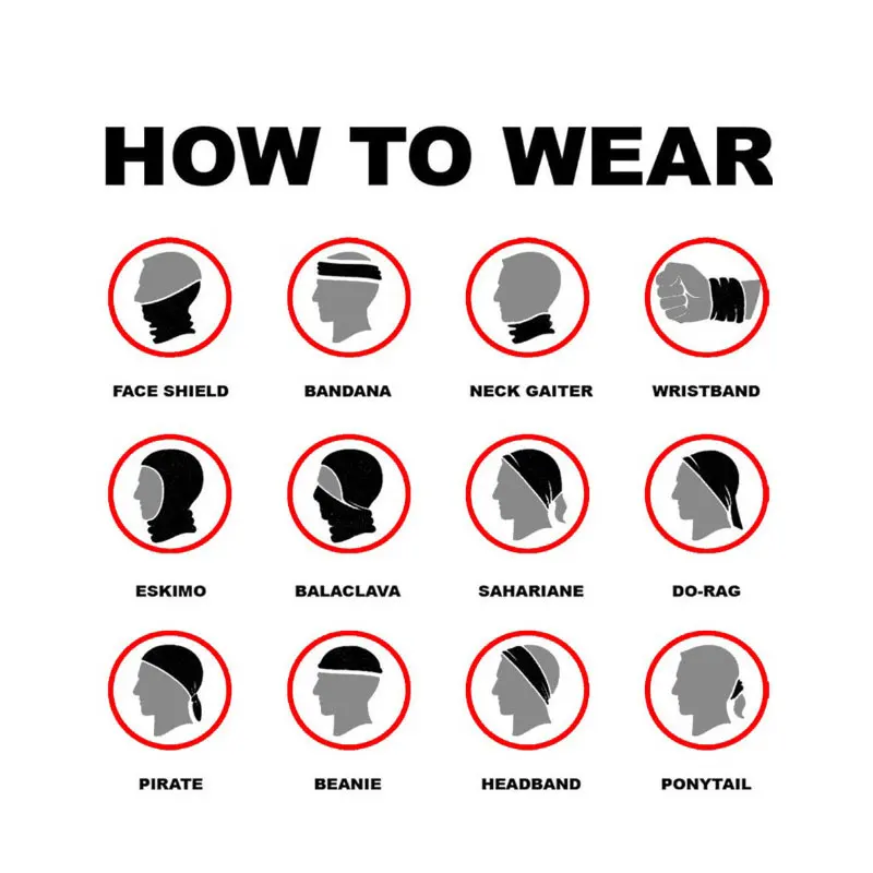 

Adult Outdoor Sport Face Cover Quick Dry Headscarf Men Windproof Cloth Bandana Breathable Sports Camouflage Printed Magic Scarf