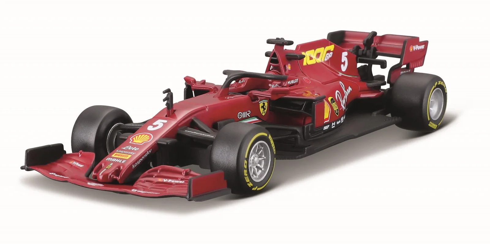 Bburago 1:43 F1 2020 Феррари SF1000 #5 Феттель литья под давлением модель автомобиля Новый в