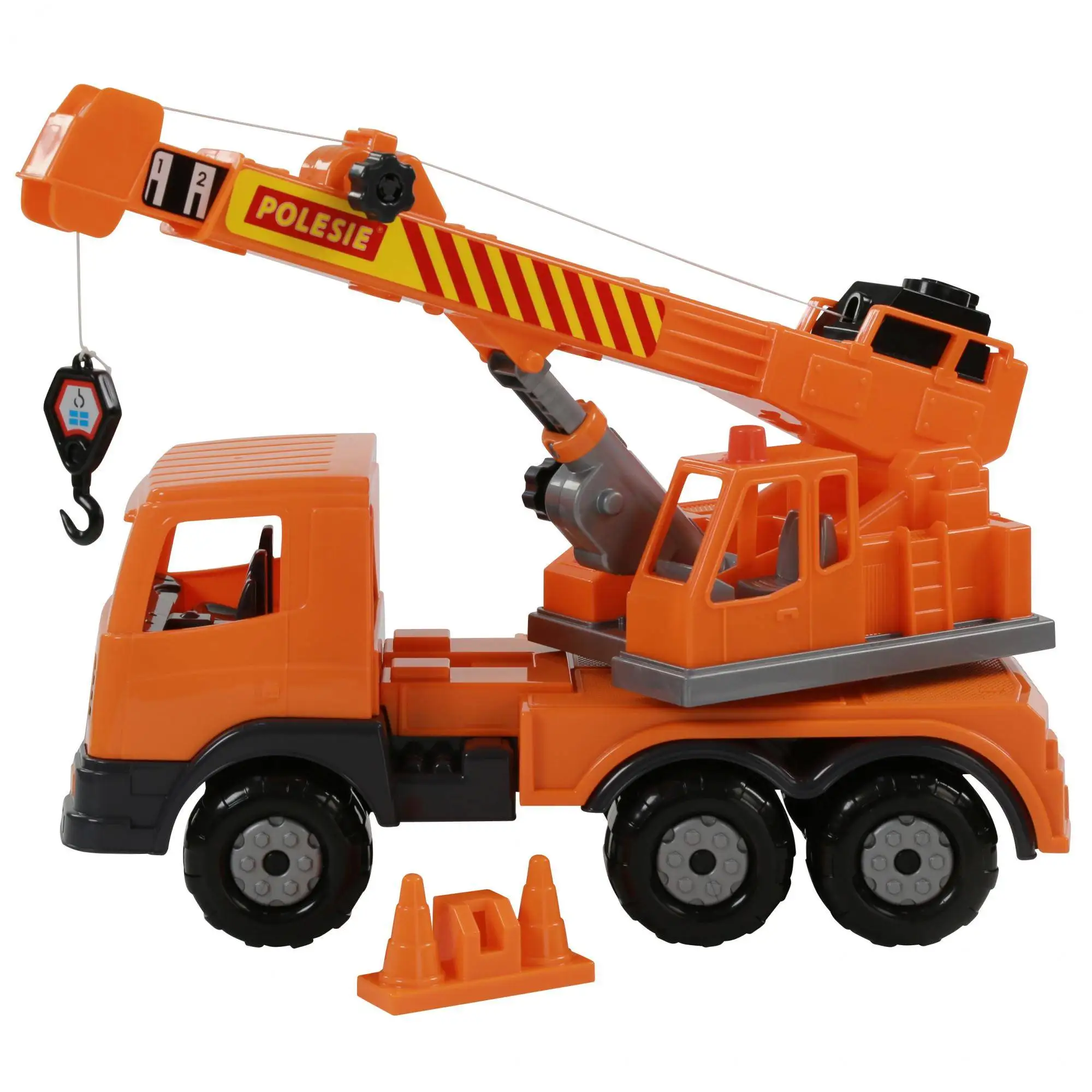 Автомобиль кран №2 игрушка Полесье П-70579 | Игрушечный транспорт
