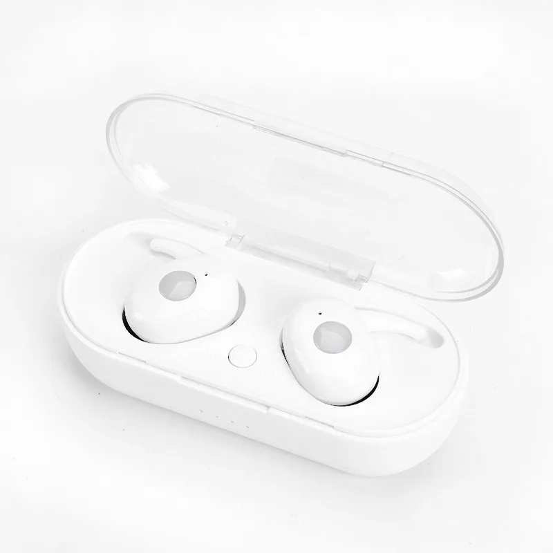 Белый TWS Bluetooth гарнитура bluetooth наушники auriculares bluetooth inalambrico беспроводные наушники fone de ouvido bluetooth D60 - Цвет: Белый