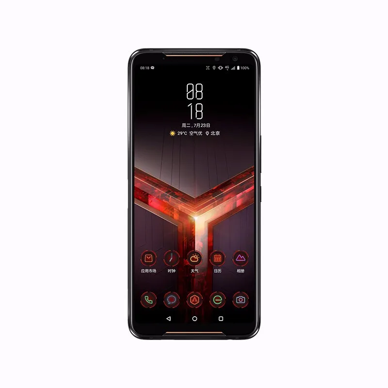 Глобальная версия ASUS ROG Phone 2 смартфон 12 Гб ОЗУ 512 Гб ПЗУ Восьмиядерный Snapdragon 855 6000 мАч NFC OTA обновление Android 9,0 - Цвет: black