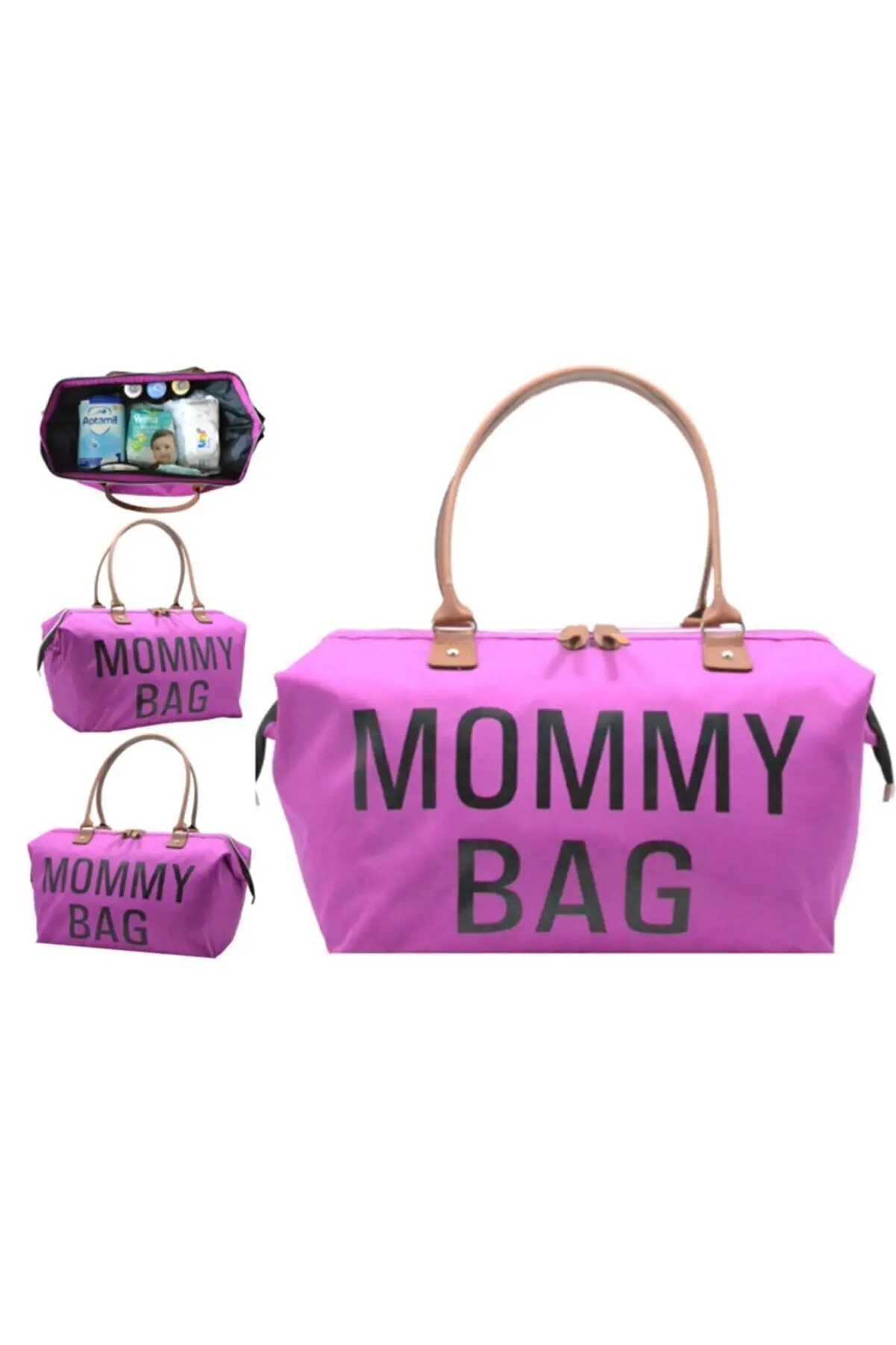 

Mommy Bag Large Capacity Gift For Mother Diaper Bag For Mother Baby Care Bag Nappy Mum Maternity Stroller Organizer Gift For Her