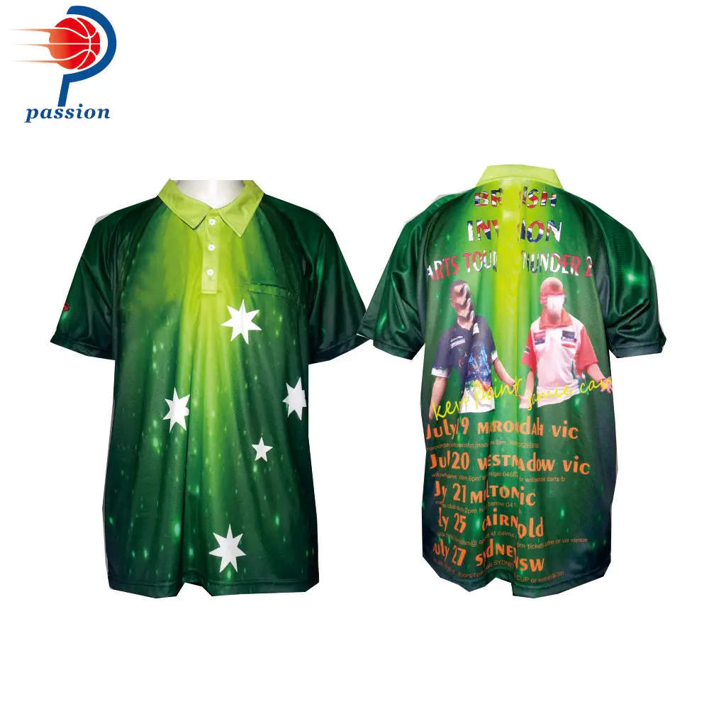 Минимальный заказ 5 шт. стандартная Teamwear дышащая мужская рубашка быстросохнущая