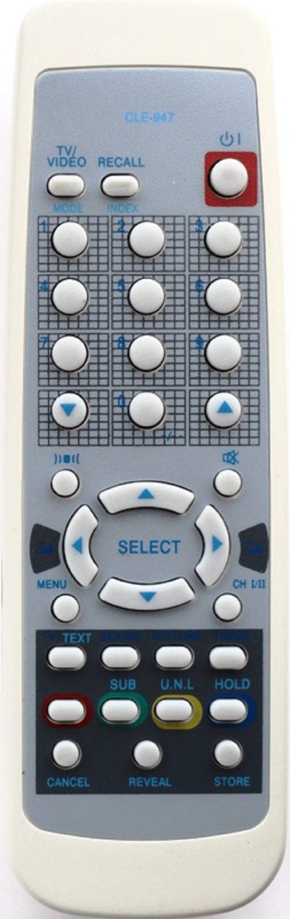 Пульт ДУ для Hitachi CLE-947 / 942 |