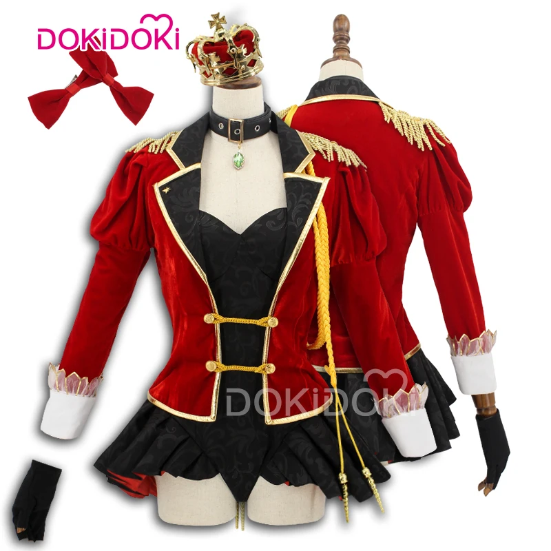 DokiDoki игра Fate Grand Order Nero маскарадный костюм для косплея красная Униформа FGO Женский