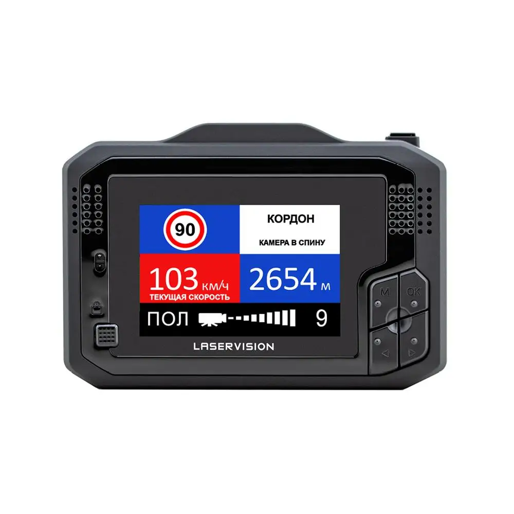 Видеорегистратор с сигнатурным радар детектором iBOX F5 LaserVision
