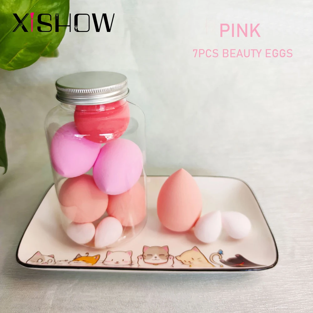 

Makeup Sponge Women's Cosmetics for Face Beauty Egg Foundation Powder Makeup Tool Set Cosmetic Puff Blender Make Up Accessories