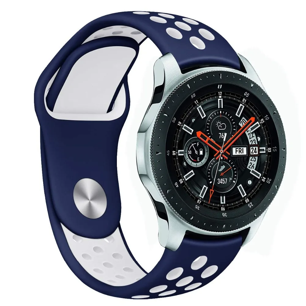 Galaxy watch 46 мм для samsung gear S3 Frontier active 2 Galaxy watch 42 мм amazfit bip grt huawei watch GT ремешок 22 мм ремешок для часов