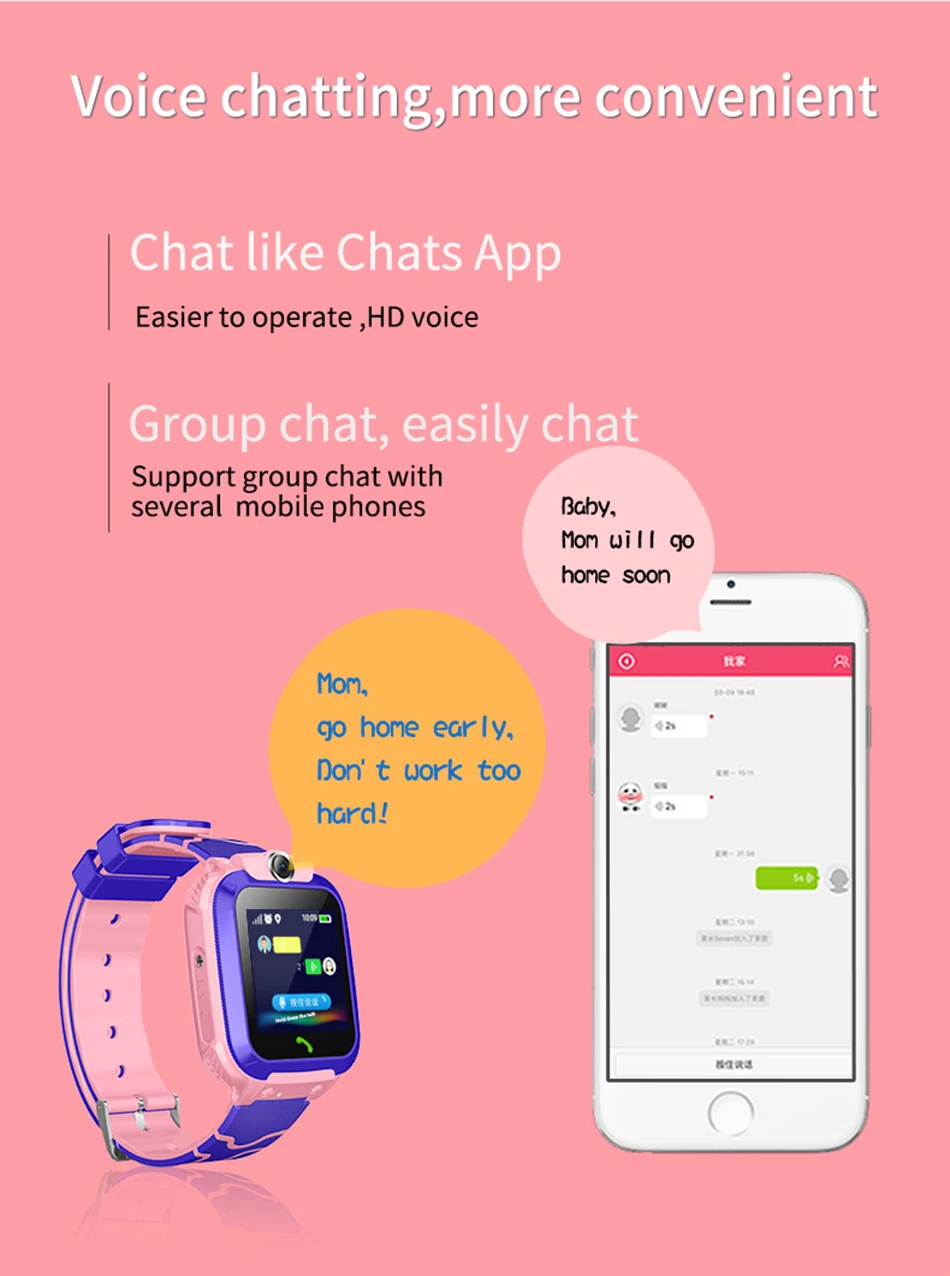 Q12B Детские умные часы LBS позиционирование SOS Вызов анти потеря Водонепроницаемая