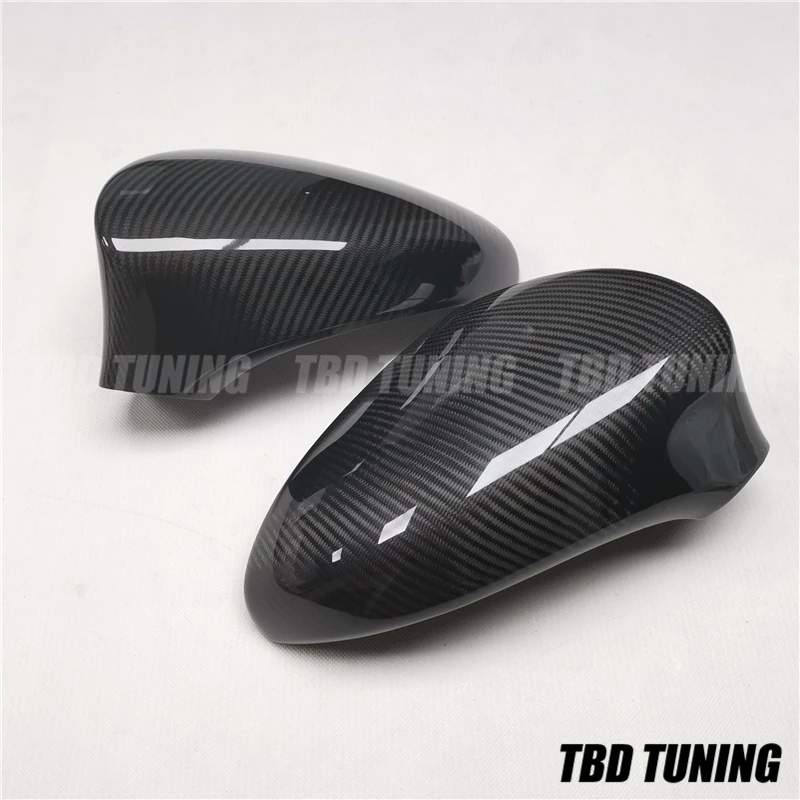 Для Lexus IS is200 is250 is300 is300h ES es250 es330h es350 CT ct200h GS RC RCF 2011- настоящие засушенные карбоновое Зеркало Обложка