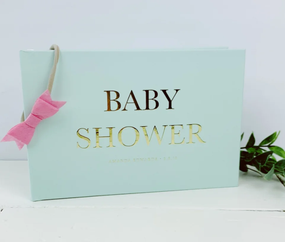 Персонализированная Подарочная книга для новорожденных с надписью keepsake голубая