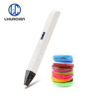 lihuachen rp800a 3d printing pen for kids 3d drawing pen painting toy applicable abs pla filament material