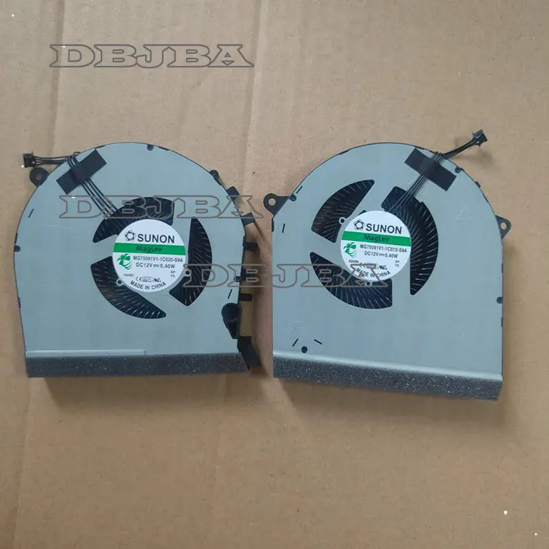 Вентилятор охлаждения для процессора и графического HP OMEN 17 CB 4pin 5 10 10|Охлаждающие