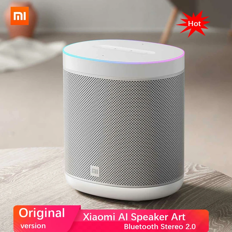 Оригинальный Xiaomi xiaoai bluetooth динамик смарт беспроводной Mi AI металлический