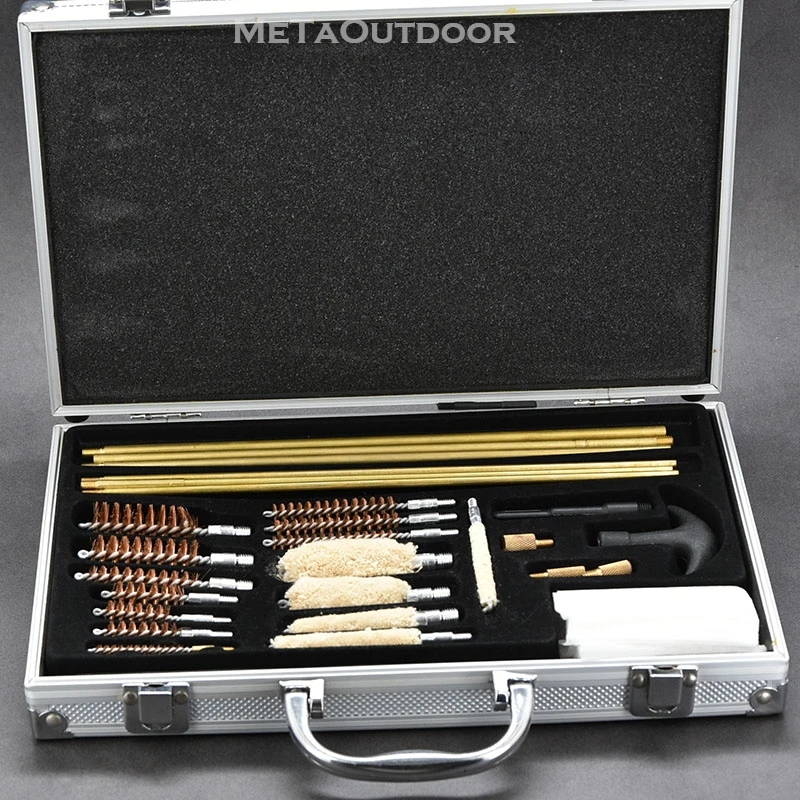 

Hunting .177 ~ .50 Full Gun Caliber Cleaning Copper Rod Brush Kit Accessories M8043