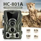 Фотокамера для наблюдения за дикой природой, камера для наблюдения за дикой природой 20 МП, камера для автоматического разведки с ночным видением, камера для охоты
