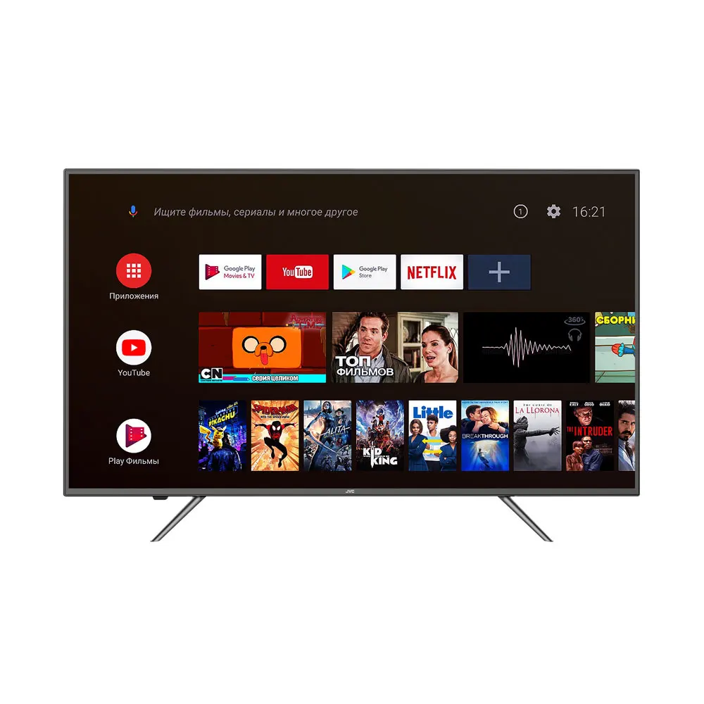 Телевизор 40" JVC LT 40m690 TV FULL HD Smart Android Bluetooth Wi fi Google|Телевизоры| |