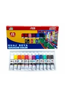 sudor 12 li gouache paint color dyes in different kinds of painting school supplies stationery