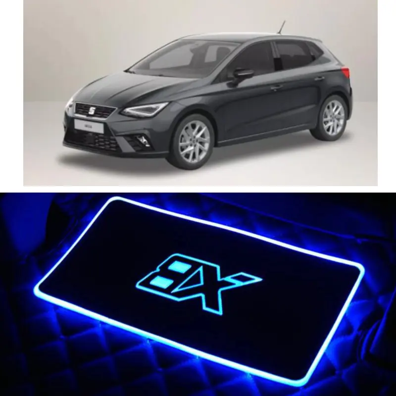 

Intelligent Voice Control Car Mat Lighting For seat leon ibiza Alhambra Altea Arosa Cordoba Exeo Toledo Mii