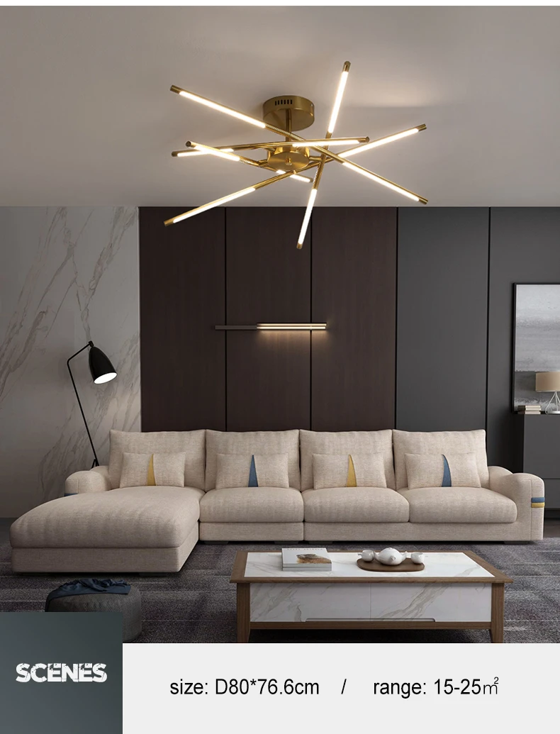 Modern Chandelier For Living Room Decoration Gold Black Kitchen Dining Table Hanging Light Children's Bedroom Loft Ceiling Lamp cheap chandeliers