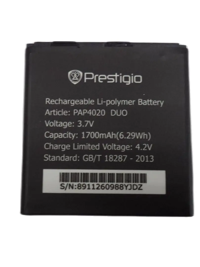 Аккумулятор PAP4020 для Prestigio MultiPhone 4020 DUO|Аккумуляторы мобильных телефонов| |