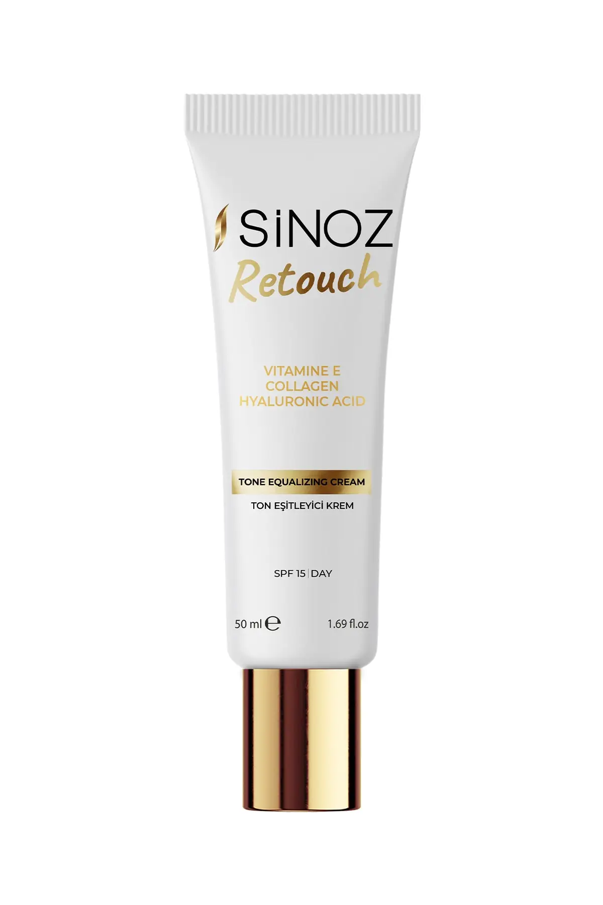 

Sinoz Retouch Tone Equalizing Cream 50 Ml,Spf 15,Perfectly Closing, Velvety, Smooth, Luminous and Anti-Stains, Makeup, Cosmetics