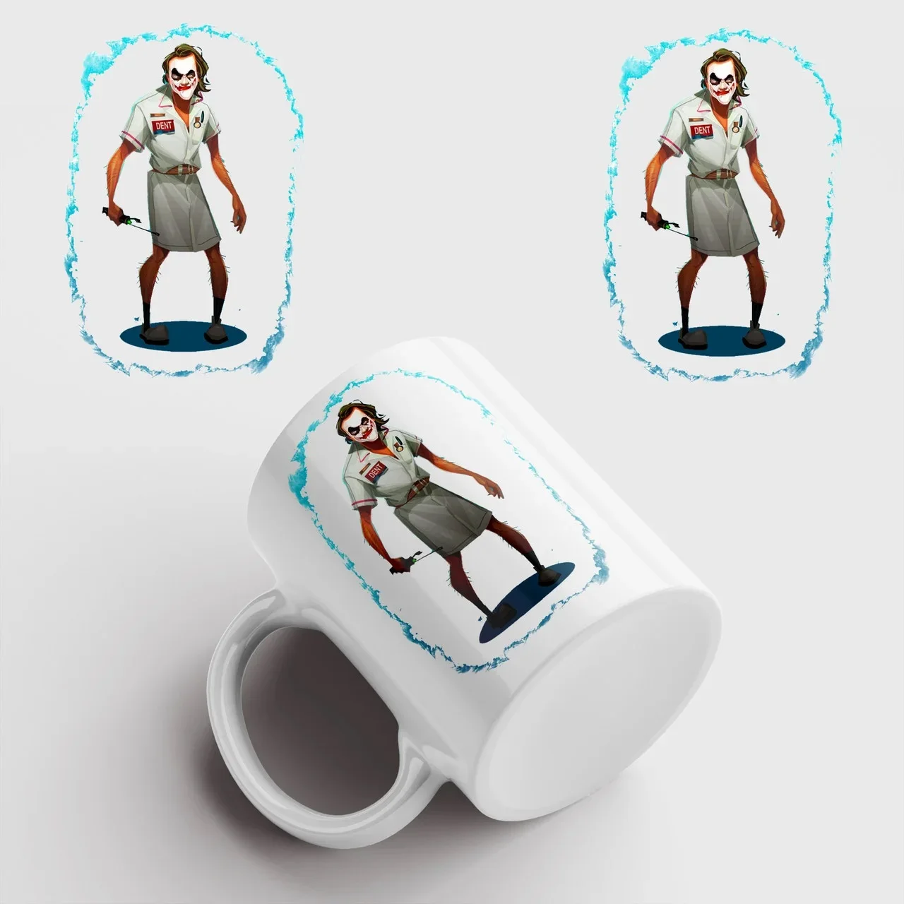 Сувенирная Керамическая кружка Joker Джокер Batman Прикольная чашка в подарок Надпись