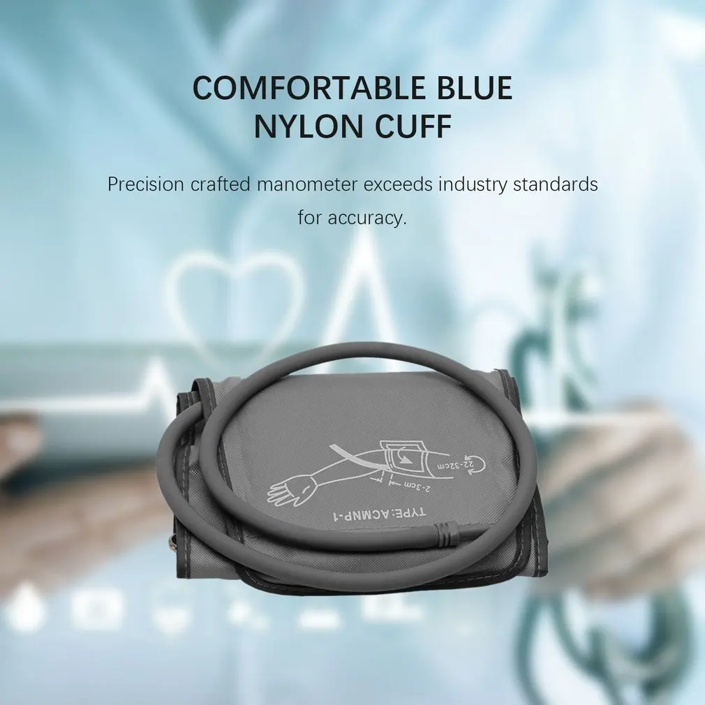 

Portable 22-32 CM Arm Cuff Digital MonitorPortable Single Tube Tonometer Cuff For Sphygmomanometer Pressure Gauge Cuff