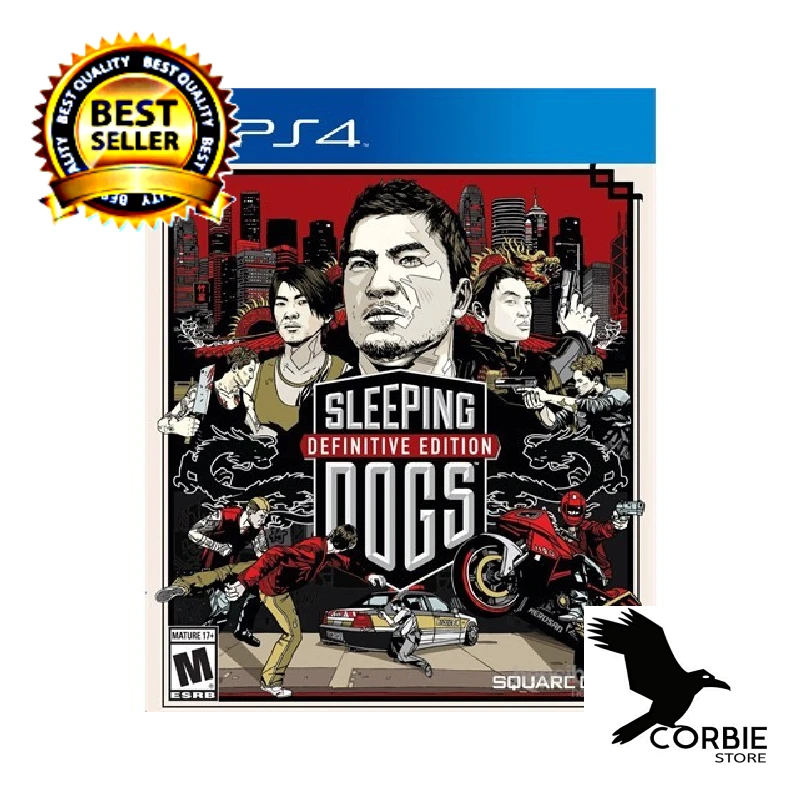 Sleeping Dogs Definitive PS4 Game Original Playstatian 4 Game