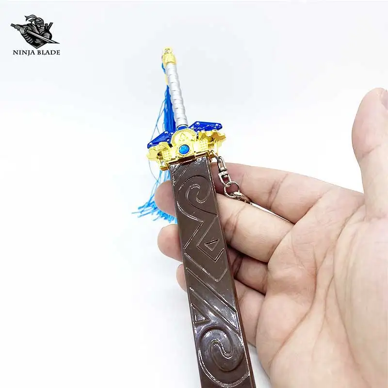 Zelda Oot Giant Biggoron Sword Amiibo Legends Quest Prize Link Weapon Mini Blade Metal Model Game Collection Knife | Дом и сад