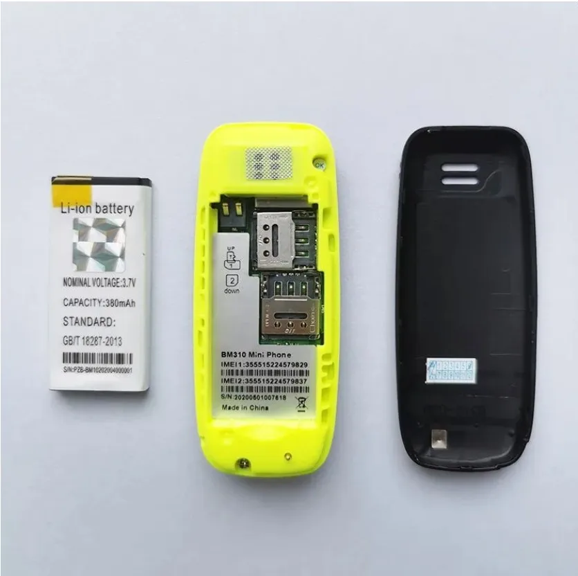 Маленький смартфон с двумя SIM картами Mini Phone BM310 миниатюрный сотовый L8STAR мини