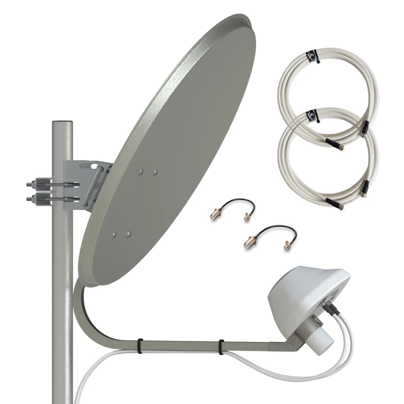 4g Irradiator Antenna Antex Uno 3F Mimo for 4G modem or router Huawei ZTE Signal amplification and LTE Internet Speed CRC9 T | Мобильные