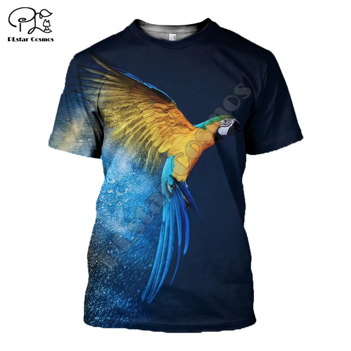 

PLstar Cosmos Colorful Beautiful Parrot 3D Printed T-shirt Harajuku Streetwear Men For Women Short Sleeve Drop Shipping P46