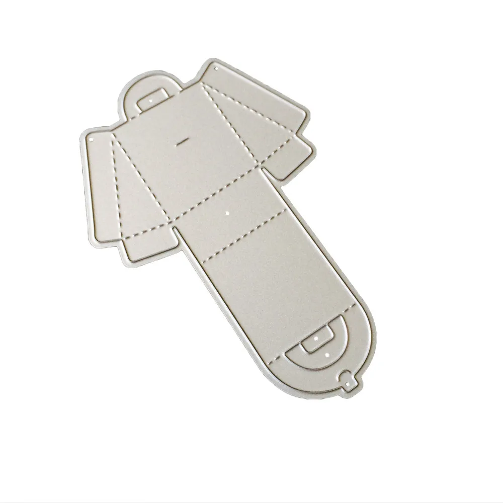 3D Подарочный пакет металлический трафарет для высечки рукоделия скрапбукинга