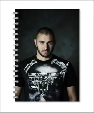 Тетрадь Бензема Карим Benzema Karim №6 А6 | Канцтовары для офиса и дома