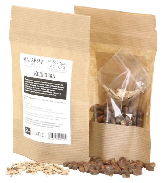 Набор трав и специй магарыч Кедровка настойка кедр самогон - Цена: 