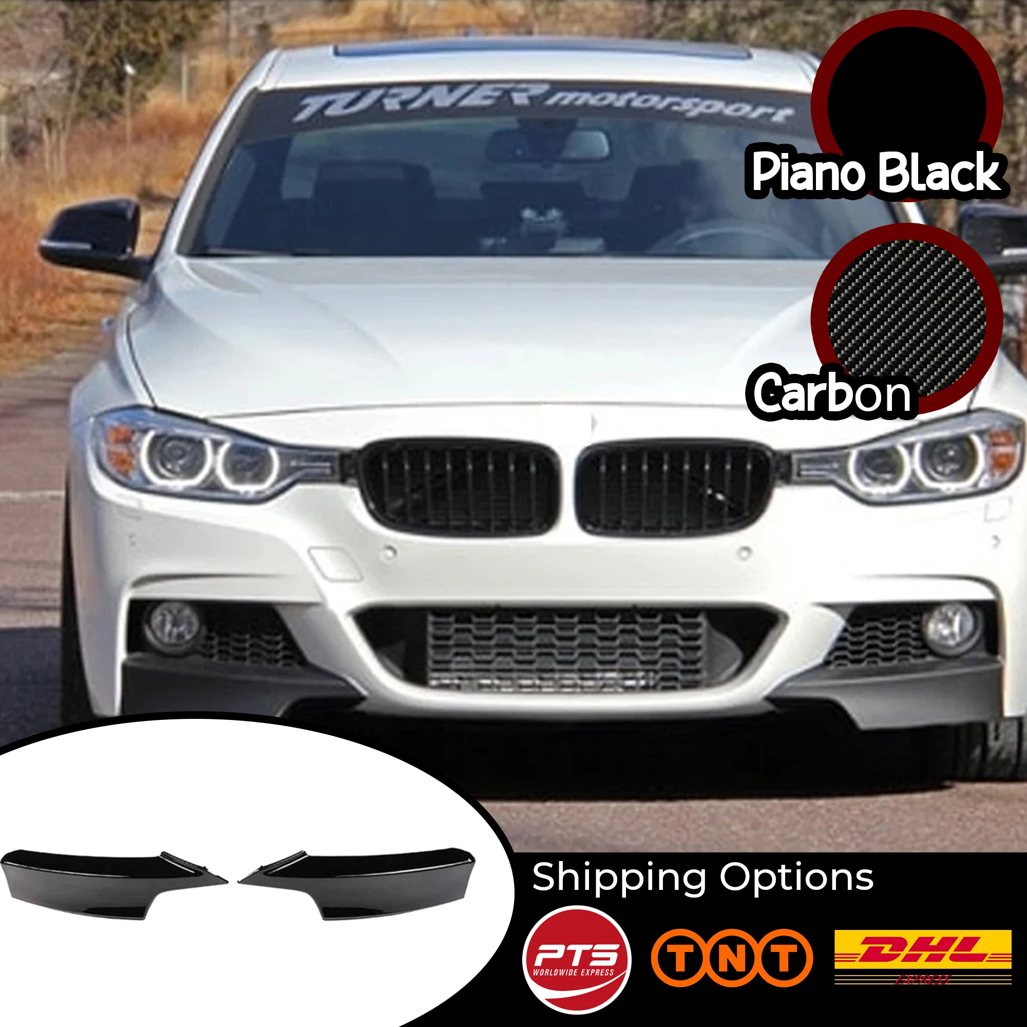 Для 2012 2013 2014 BMW F30 F35 3 серии M Tech передний бампер разветвитель для губ фартук