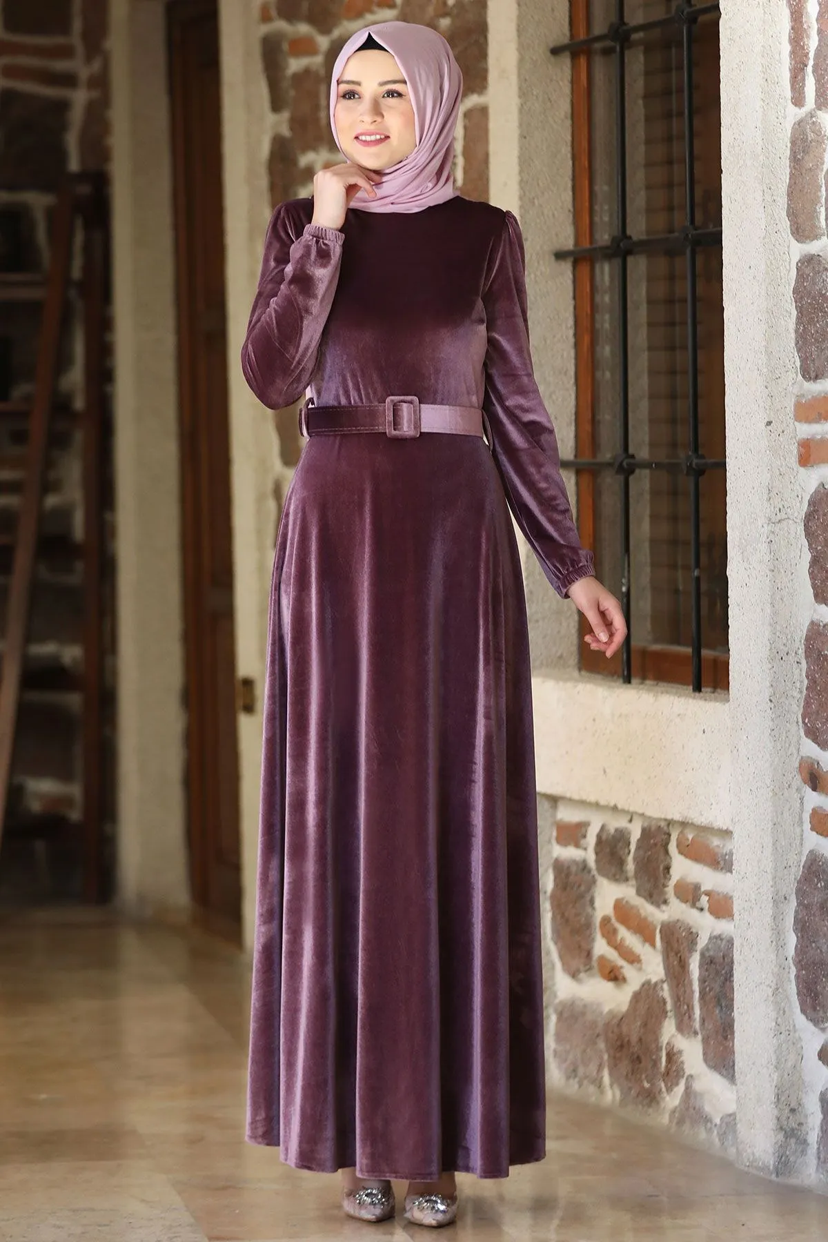 Турецкое женское платье, бархатное платье в стиле хиджап, мусульманское платье, женское длинное мусульманское платье, длинное платье в стил...