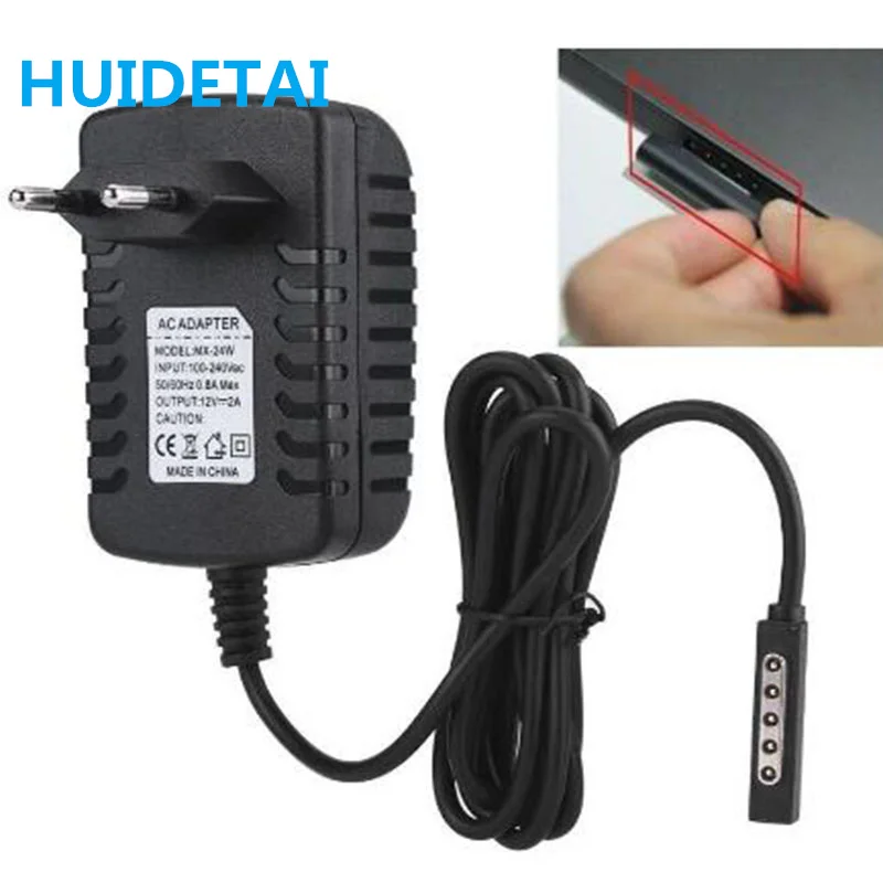 

Good Quality 12V 2A Wall Charger Power Supply Adapter for Microsoft Surface RT 10.6 Tablet PC EU US plug