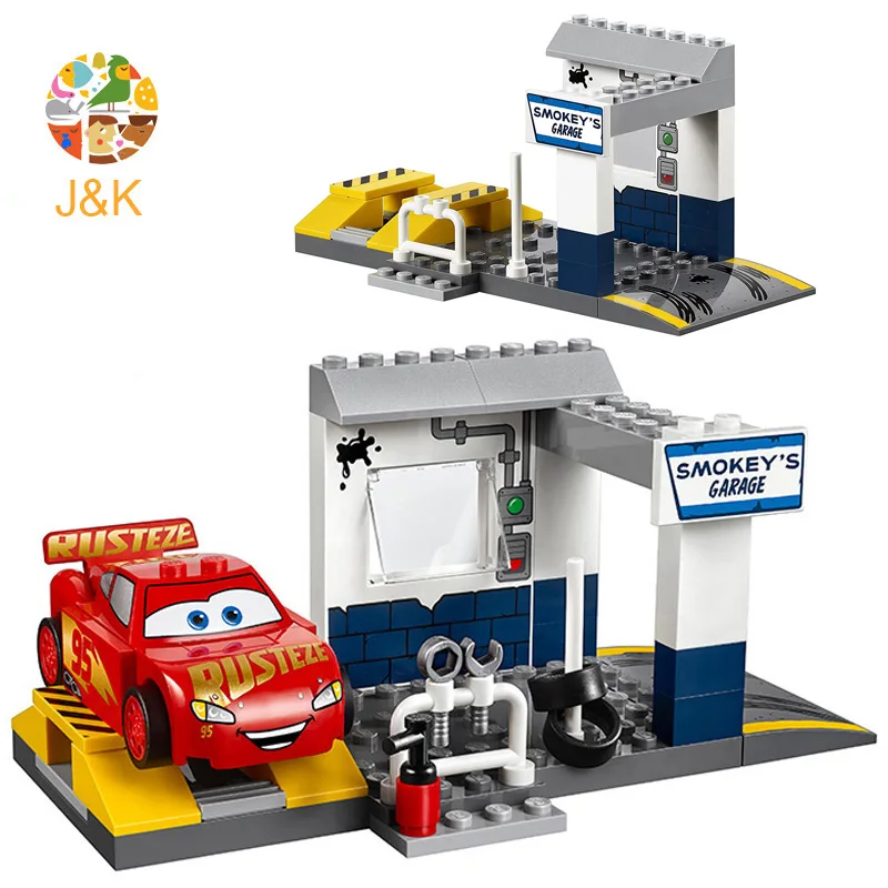 10743 автомобилей юниоров Smokey's Garage рисунок 126 шт модель строительные блоки
